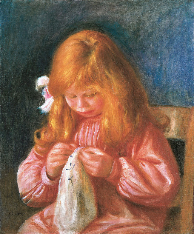 Jean Renoir Cousant Auguste Renoir Artwork On Useum