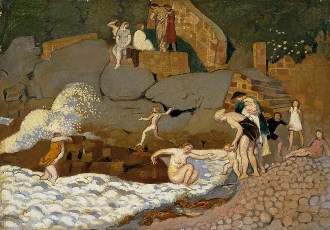 Rock Of Trestrignel Maurice Denis Artwork On Useum