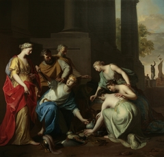 Achilles Recognized among the Daughters of Lykomedes by Hendrik van Limborch