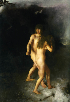 Adam and Eve by Hans Heyerdahl