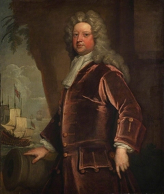 Admiral Sir John Norris, 1670/1-1749 by Godfrey Kneller