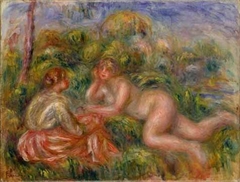 After the Bath by Auguste Renoir