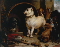 Alexander and Diogenes by Edwin Henry Landseer