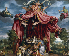 Allegory of the Birth of the Infante Don Fernando by Parrasio Micheli