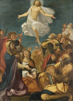 Ascension of Christ by Giacomo Cavedone