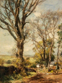 Ash Trees in Spring by James Lawton Wingate