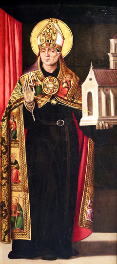 Augustine of Hippo by Miguel del Prado