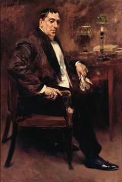 Augusto Rosa (1852-1918), a Portuguese actor by Columbano Bordalo Pinheiro