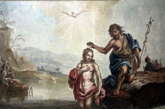 Baptism of Christ by Johann Conrad Seekatz