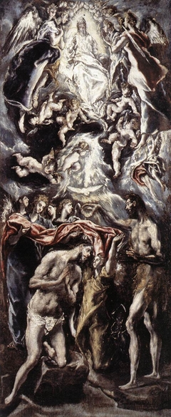Baptism of Jesus Christ by El Greco