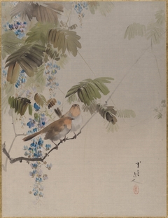 Birds and Flowers by Watanabe Shōtei
