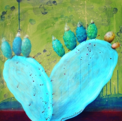blue heart by Carmen Nistorescu
