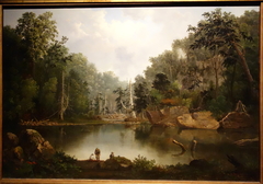 Blue Hole, Flood Waters, Little Miami River by Robert S. Duncanson