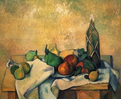 Bouteille de liqueur by Paul Cézanne
