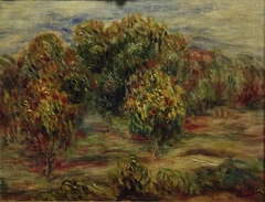Cagnes Landscape by Auguste Renoir
