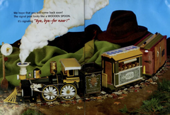 Choo-Choo Train - Illustration from Look-Alikes Jr. by Joan Steiner