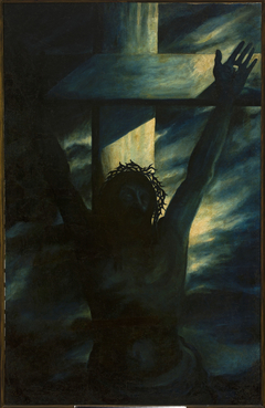 Christ on the Cross by Tadeusz Makowski
