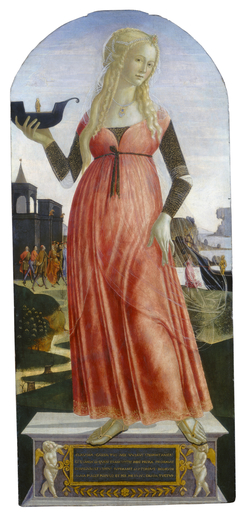 Claudia Quinta by Neroccio di Bartolomeo de' Landi