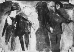 Composition with six figures by Stanisław Ignacy Witkiewicz