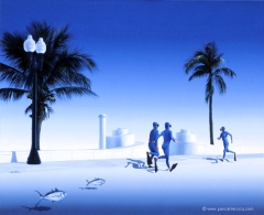 COURIR AVEC LES BLUE RUNNERS - by Pascal by Pascal Lecocq