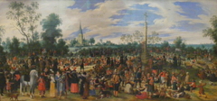 Das Hagelkreuzfest in Ekeren by Sebastiaen Vrancx
