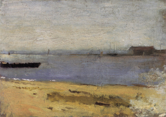 Delaware River Scene by Thomas Eakins