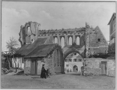 Der Rathof in Speyer von Norden by Franz Stöber