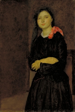 Dorelia in a Black Dress by Gwen John