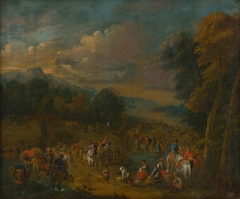Emigrants by Stredoeurópsky maliar z konca 18 storočia