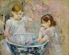 Enfants à la vasque