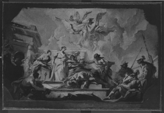 Enthauptung Johannes des Täufers by Carlo Carlone