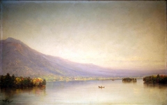 Evening, Lake George by Nelson Augustus Moore