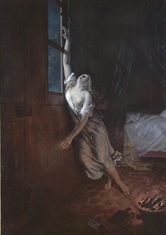 Femme asphyxiée by Charles Porphyre Alexandre Desains