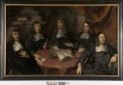 Five regents of the Tuchthuis (house of correction) in Middelburg
