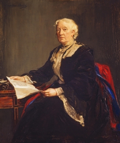 Flora Clift Stevenson, 1840 - 1905. Educationalist and philanthropist by Alexander Ignatius Roche