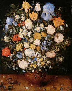 Flowers in a Vase by Jan Brueghel the Elder