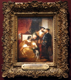 François Ier, Charles Quint et la duchesse d'Étampes by Richard Parkes Bonington by Richard Parkes Bonington