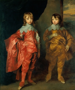 George Villiers, 2nd Duke of Buckingham (1628-87), and Lord Francis Villiers (1629-48) by Anthony van Dyck