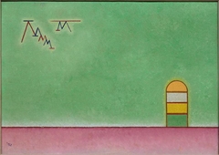 Green Void by Wassily Kandinsky