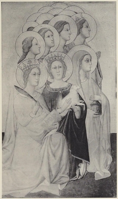 Group of Female Saints by Paolo di Giovanni Fei