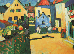 Grüngasse In Murnau by Wassily Kandinsky