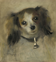Head of a Dog by Auguste Renoir