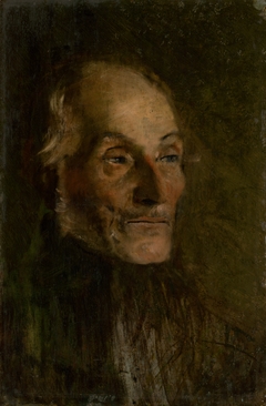 Head Study of an Old Man by László Mednyánszky