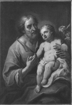 Hl. Josef mit Christkind by Anonymous