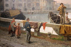 il naviglio di via viarenna by Arturo Ferrari