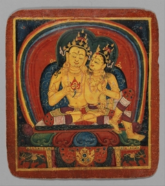 Initiation Card (Tsakalis): Ratnasambhava by Anonymous