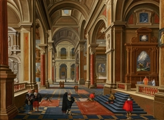 Interior of a Catholic Church by Bartholomeus van Bassen