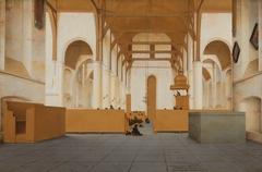 Interior of the Sint-Odulphuskerk in Assendelft