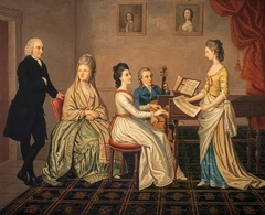 James Erskine, Lord Alva (1722 - 1796) and his family by David Allan