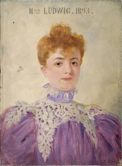 Jeanne Ludwig (1867-1898), sociétaire de la Comédie-Française by Marcel Baschet